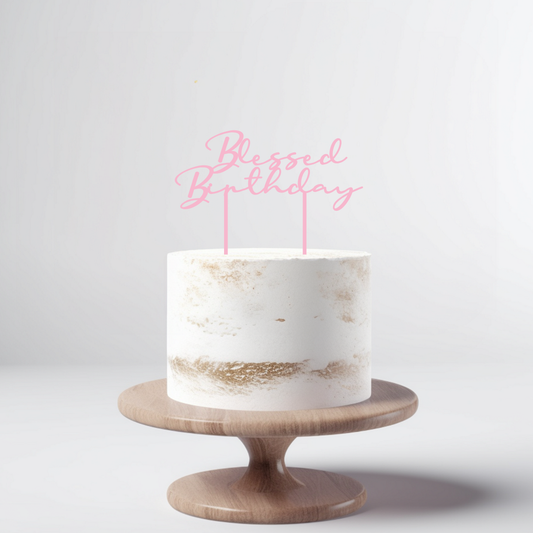 Calligraphy Cake Topper - Wildberry Store