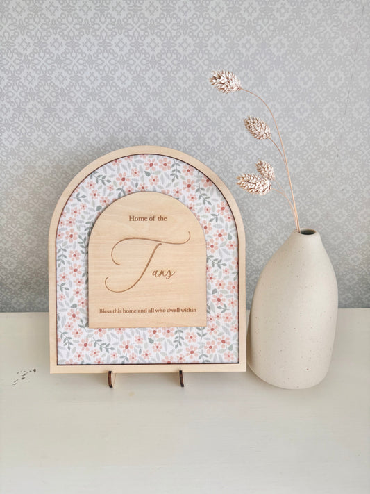 Arch Family Wall Frame - Small