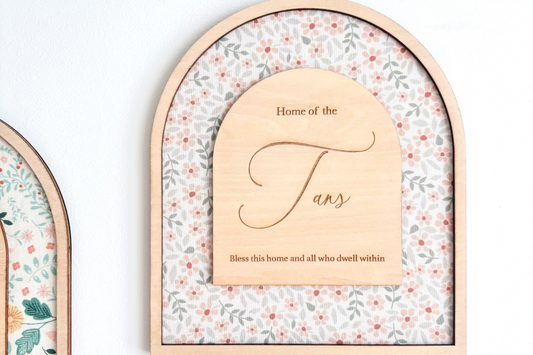 Arch Family Wall Frame - Large - Wildberry Store