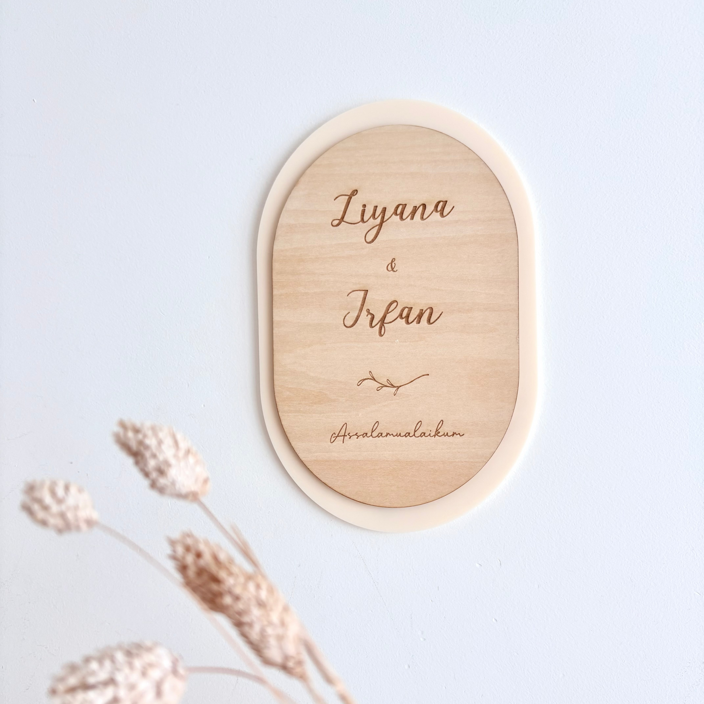 Raya Oval Arch Wall Decor - Small - Wildberry Store