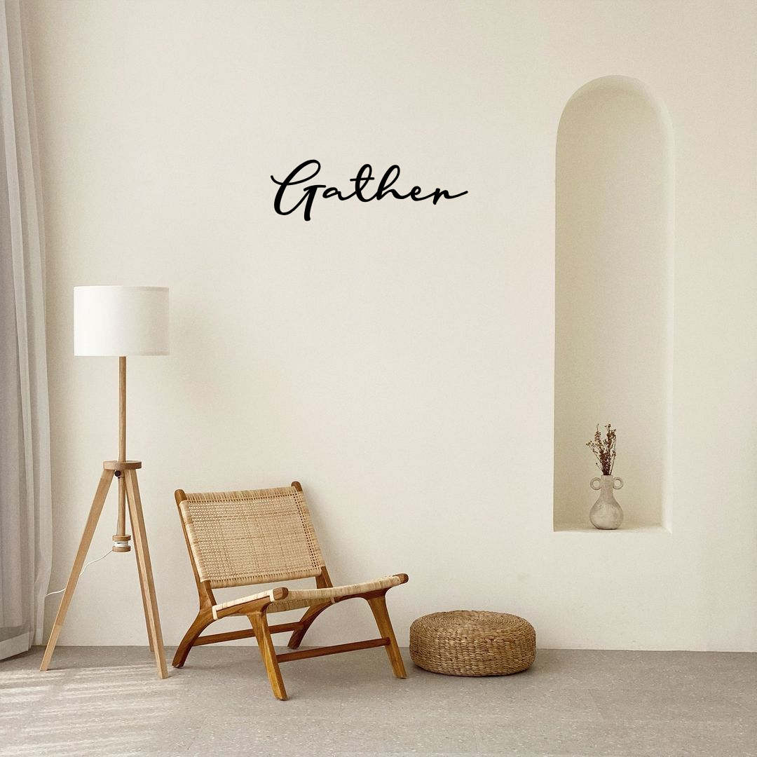 Minimalist Word Wall Decor - Wildberry Store