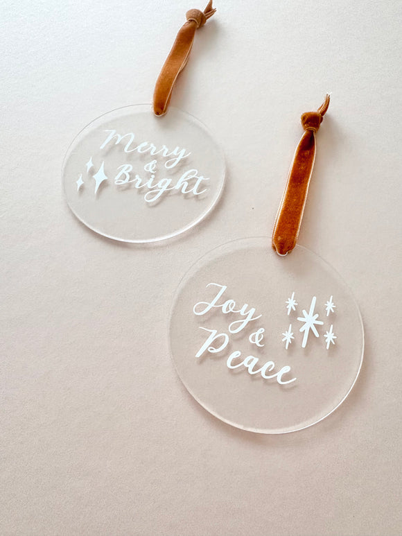 Merry Moments Ornaments