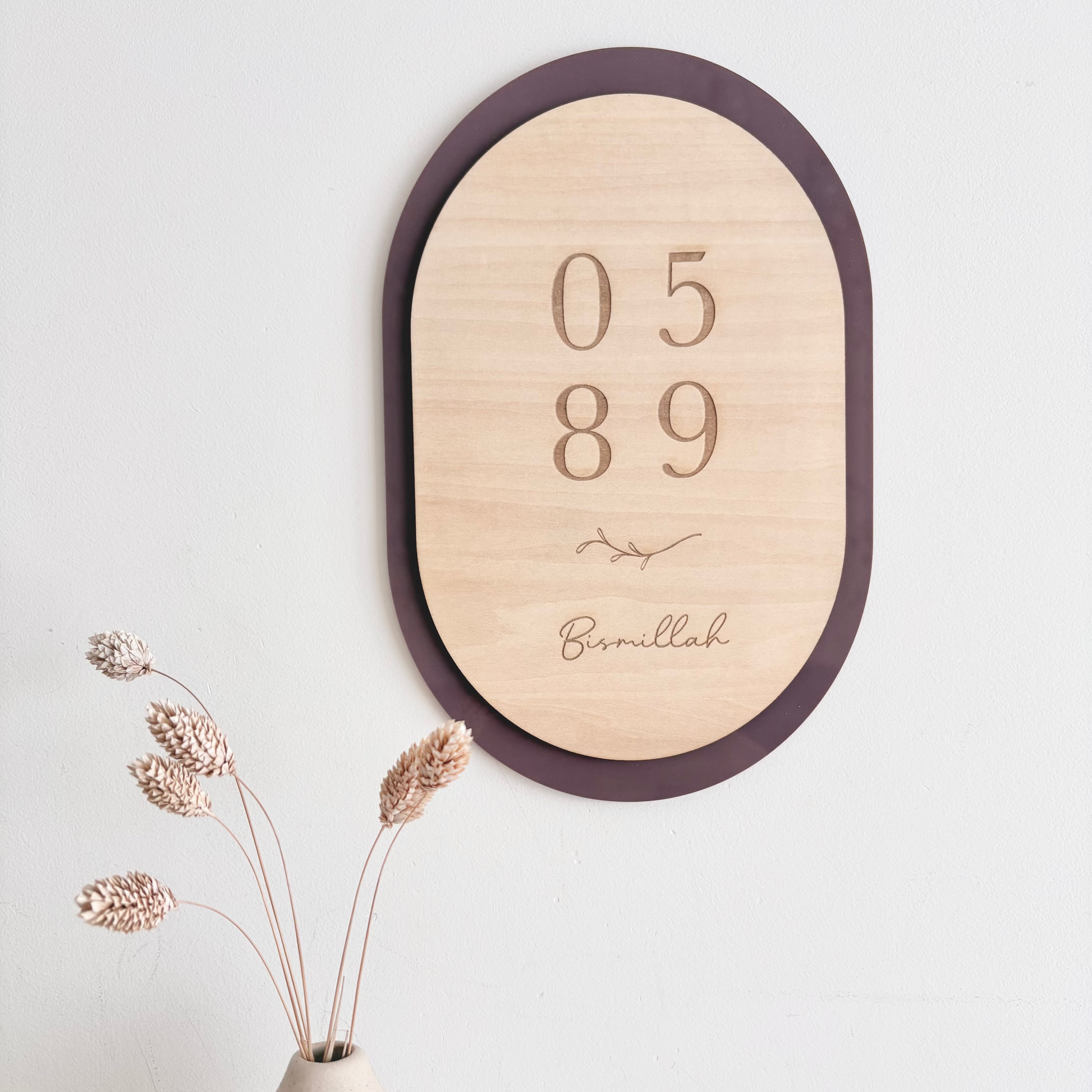 Raya Oval Arch Wall Decor - Small - Wildberry Store