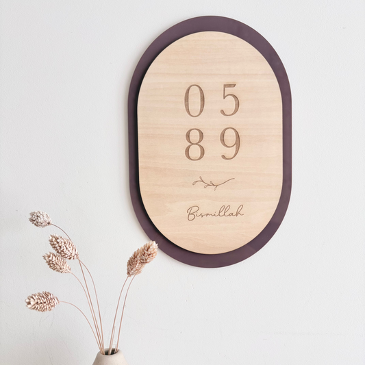 Raya Oval Arch Wall Decor - Small - Wildberry Store