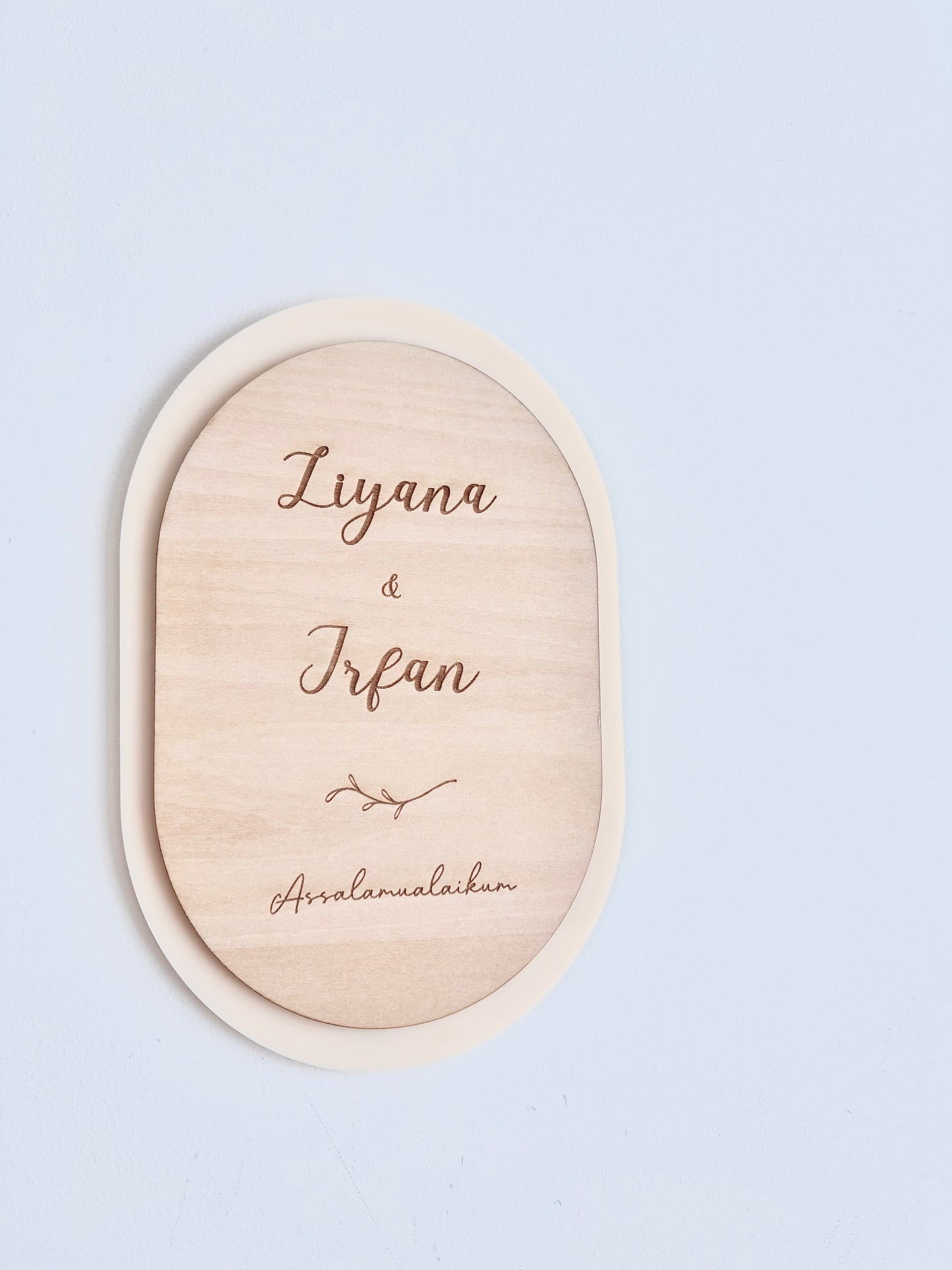 Raya Oval Arch Wall Decor - Small - Wildberry Store