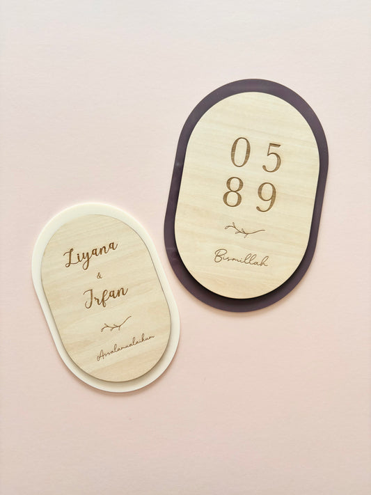 Raya Oval Arch Wall Decor - Small - Wildberry Store