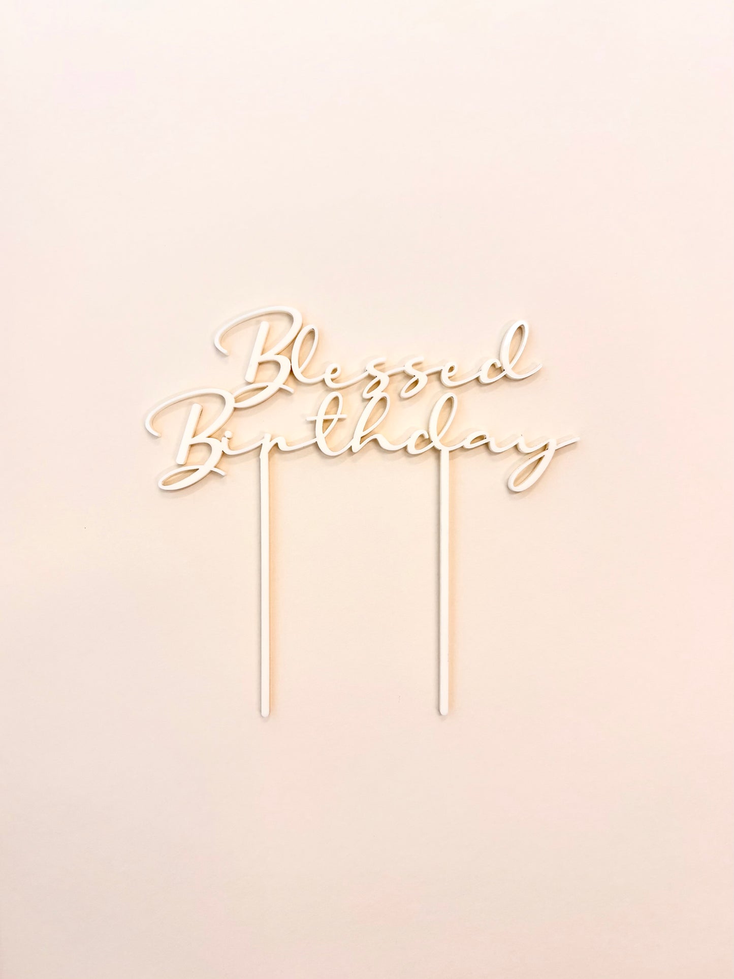 Calligraphy Cake Topper - Wildberry Store