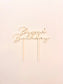 Calligraphy Cake Topper - Wildberry Store