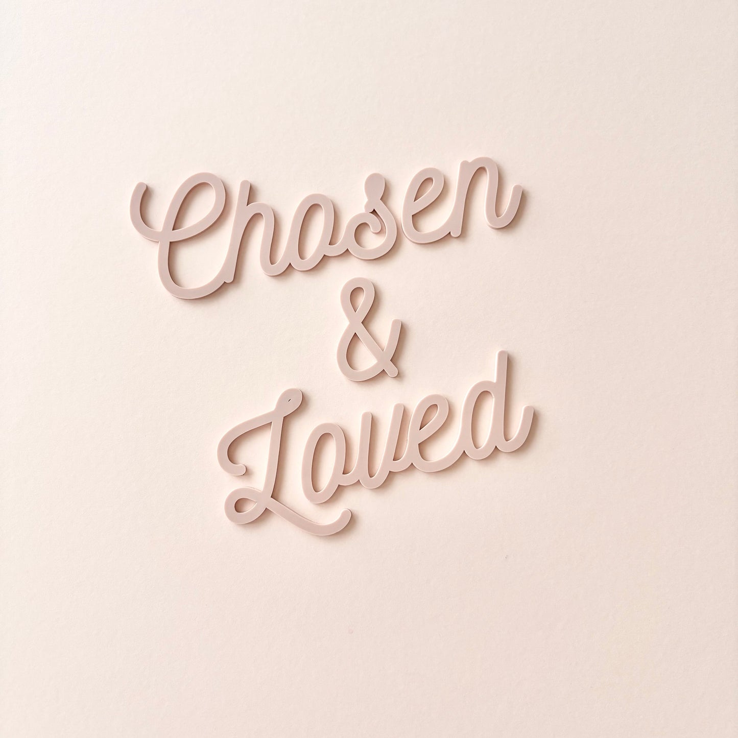 Affirmation Word Wall Decor