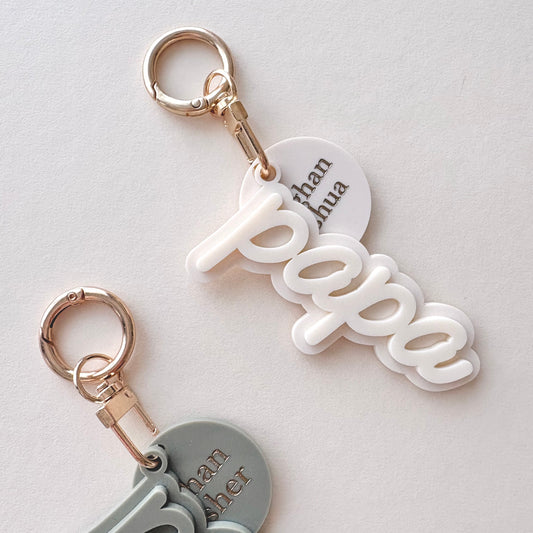 Papa Key Charm