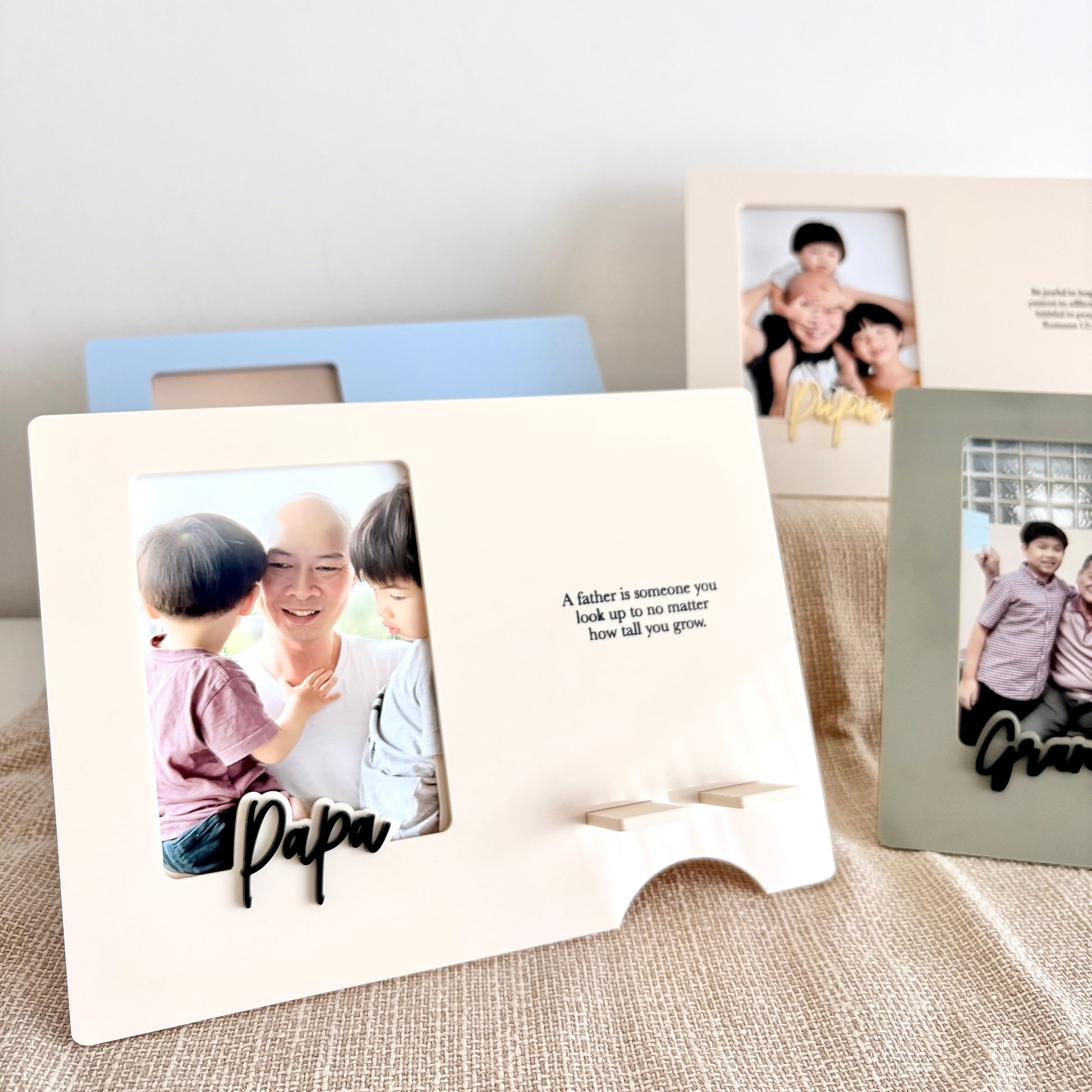 Papa Acrylic Photo Frame - Wildberry Store