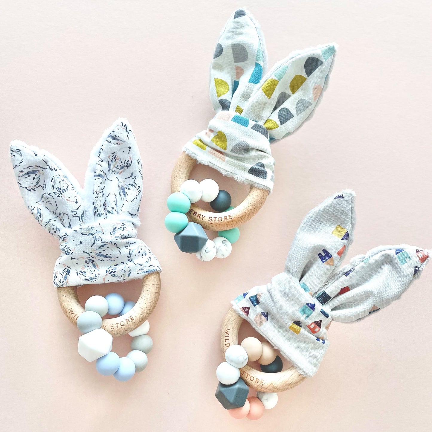 Bunny Ear Teether - Wildberry Store