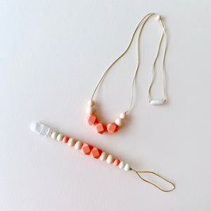 Teether Strap & Necklace Set