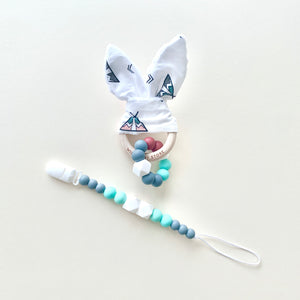 Bunny Ear Teether Set