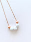 Mini Kaia Rose Gold Necklace - Wildberry Store