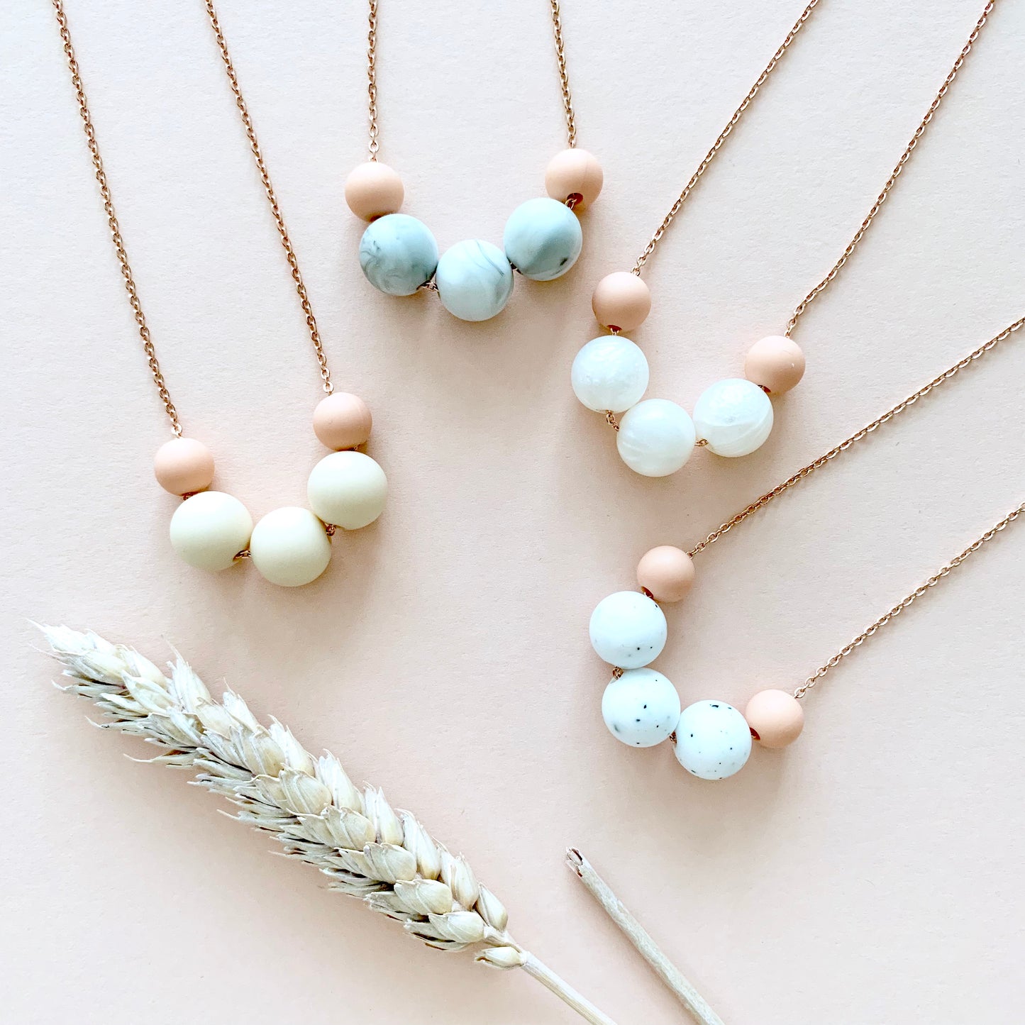 Mini Kaia Rose Gold Necklace - Wildberry Store